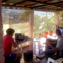 GRABANDO EN FINCA