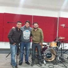 grabando en nuestro segundo estudio