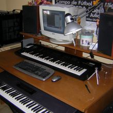 Vista de escritorio de trabajo