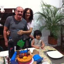 Mi cumpleaños con mi amor y Juanpis 07-08-13