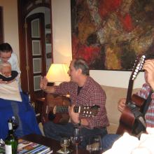 CAFÉ Y ANÍS serenata a mi Madre el día de su partida 13-04-11