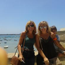 En Cádiz con Inma