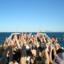 Subidón en la boatparty
