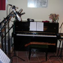 Piano y microfonía