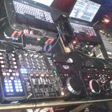 en la disco