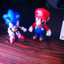 Mario y Sonic de visita por el Homestudio 1