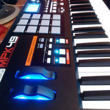 Un LED MOD que le hice a mi AKAI MPK49!