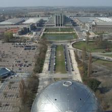 Desde el Atomium .