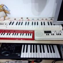Home-studio: pequeña colección de Casiotones y Korg Micro X