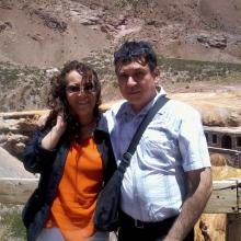 En el Puente del Inca.