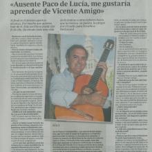 Entrevista en ABC de Sevilla