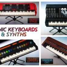 Lego Vintage Synthesizers