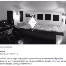 Home studio casero `Dj luxury `paneles acústicos