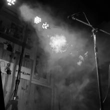 efecto led humo