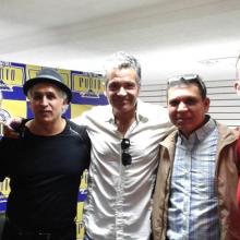 En el lanzamiento del CD Los 80's