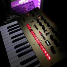 haciendo un demo para KORG CLUB Costa Rica