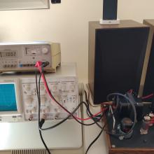 Testing amplifier