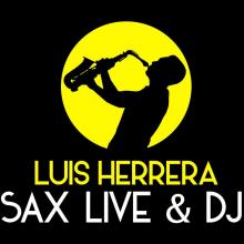 Logo Luis Herrera Sax live