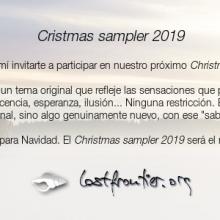 invitación a participar en el Christmas sampler 2019