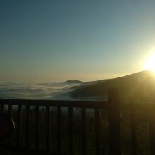 Mar de nubes...