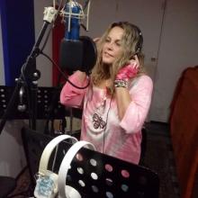 Grabando con Sammy Aguirre