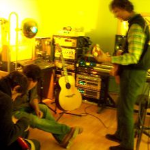 Grabando guitarras II