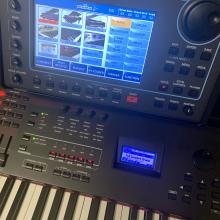Yamaha S70XS - Ketron SD40