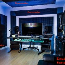 Material acústico para santaflow