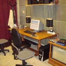 mi estudio de grabacion y mezcla Entre Telones argentina
