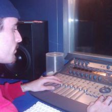 En pleno curro...