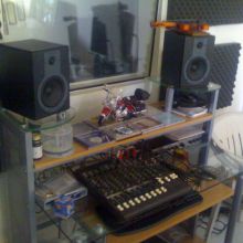 Mi Harley en el Estudio