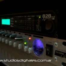 Motu 828 Mk3 y Octopre Le Focusrite