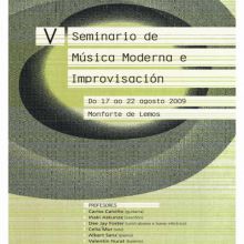 5º Seminario de Música Moderna e Improvisación 2009