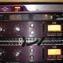 ya con el apogee .. falta en la foto  el neve portico tape emulator y el toft audio