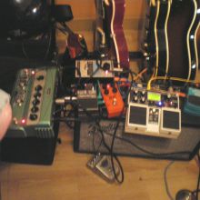 Pedales grabando Carontte