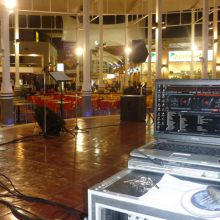 Todo listo para el espectaculo de Helen Ruiz
