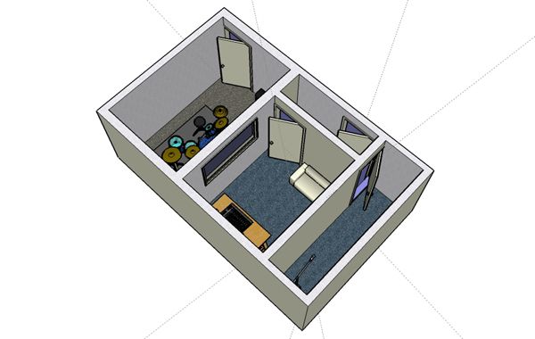 Plano alternativo con ampliación.