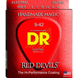 DR Strings Red Devils Extra Life Coated 09-42
