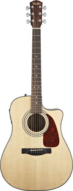 Fender CD-140 SCE - Dreadnought Cutaway Electric - Natural