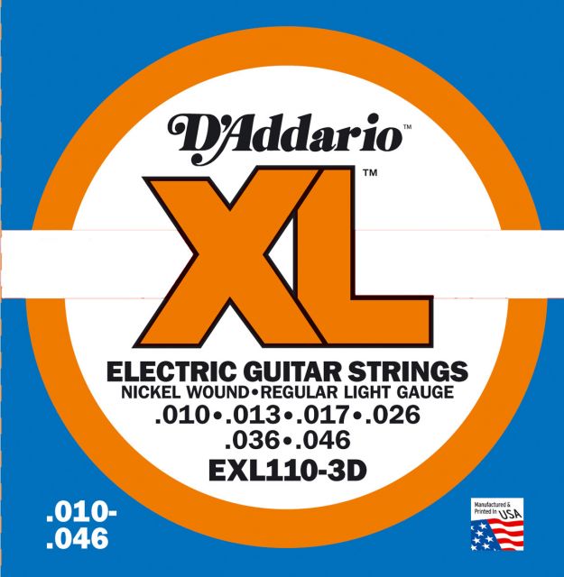 D'Addario EXL110 - XL Regular Light [10-46]