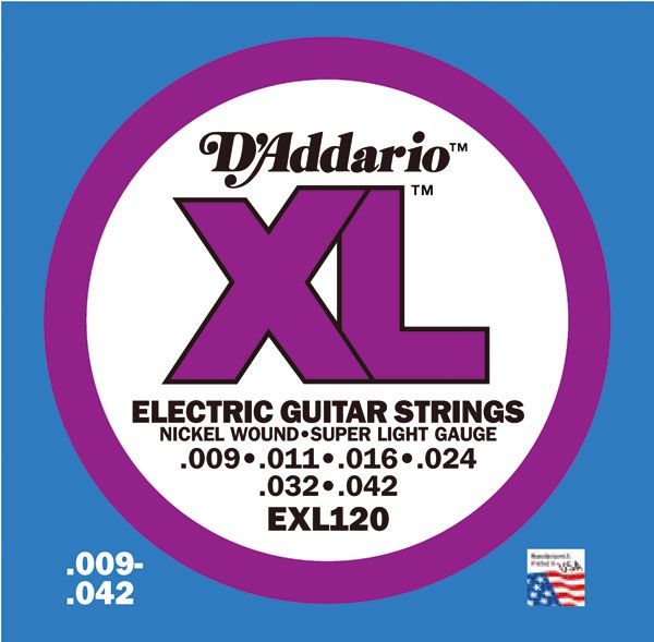 D'Addario EXL120 - XL Super Light [09-42]