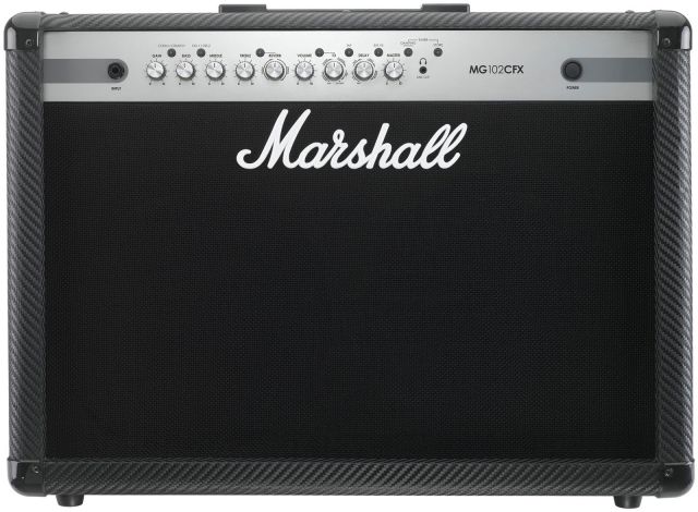 Marshall Combo Guitarra Eléctrica MG102CFX Carbon Fibre