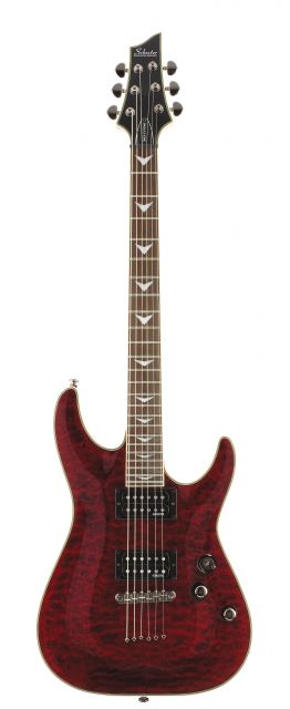 Schecter OMEN EXTREME BLACK CHERRY