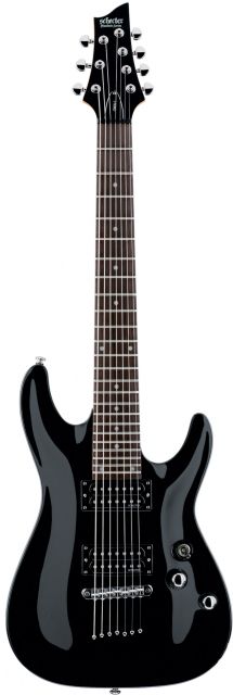 Schecter OMEN-7 BLACK