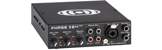 Terrasoniq Phase X64 USB Audio Interface