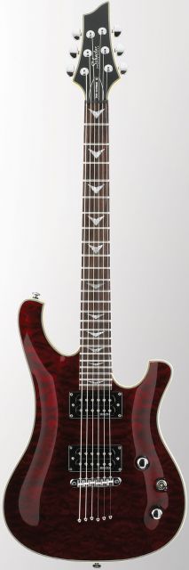 Schecter 006 EXTREME BLACK CHERRY
