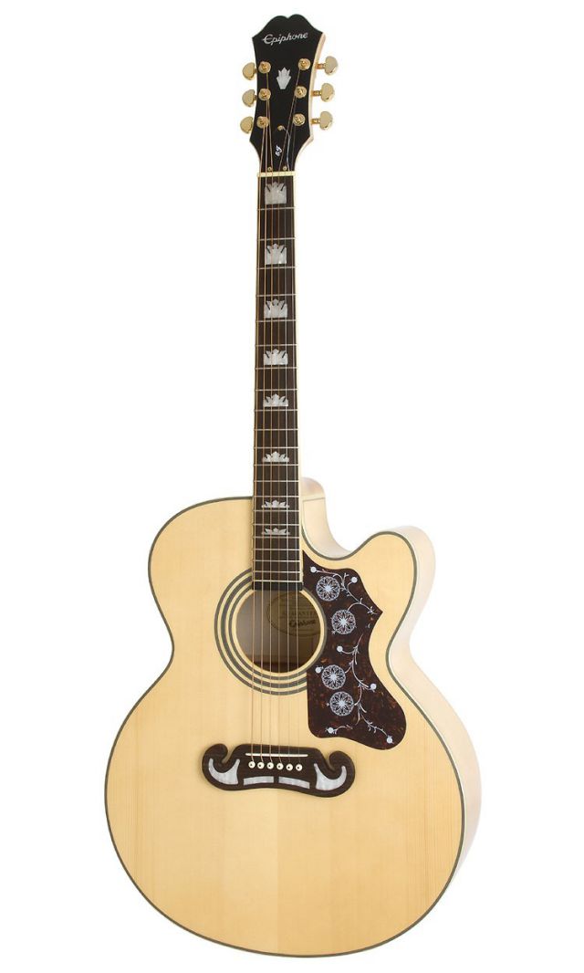 Epiphone EJ-200CE NAT Guitarra Electroacústica
