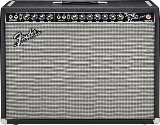 Fender 65 Twin Reverb - 85 Watts / 212" Jensen / Black Tolex