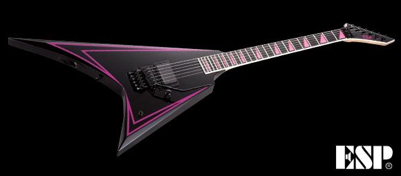 ESP ALEX PINK SAW TOOTH STD - Alexi Laiho