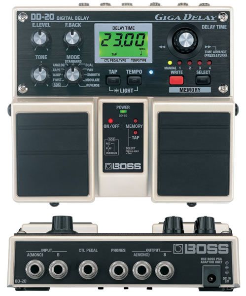 Boss DD-20 Giga Delay